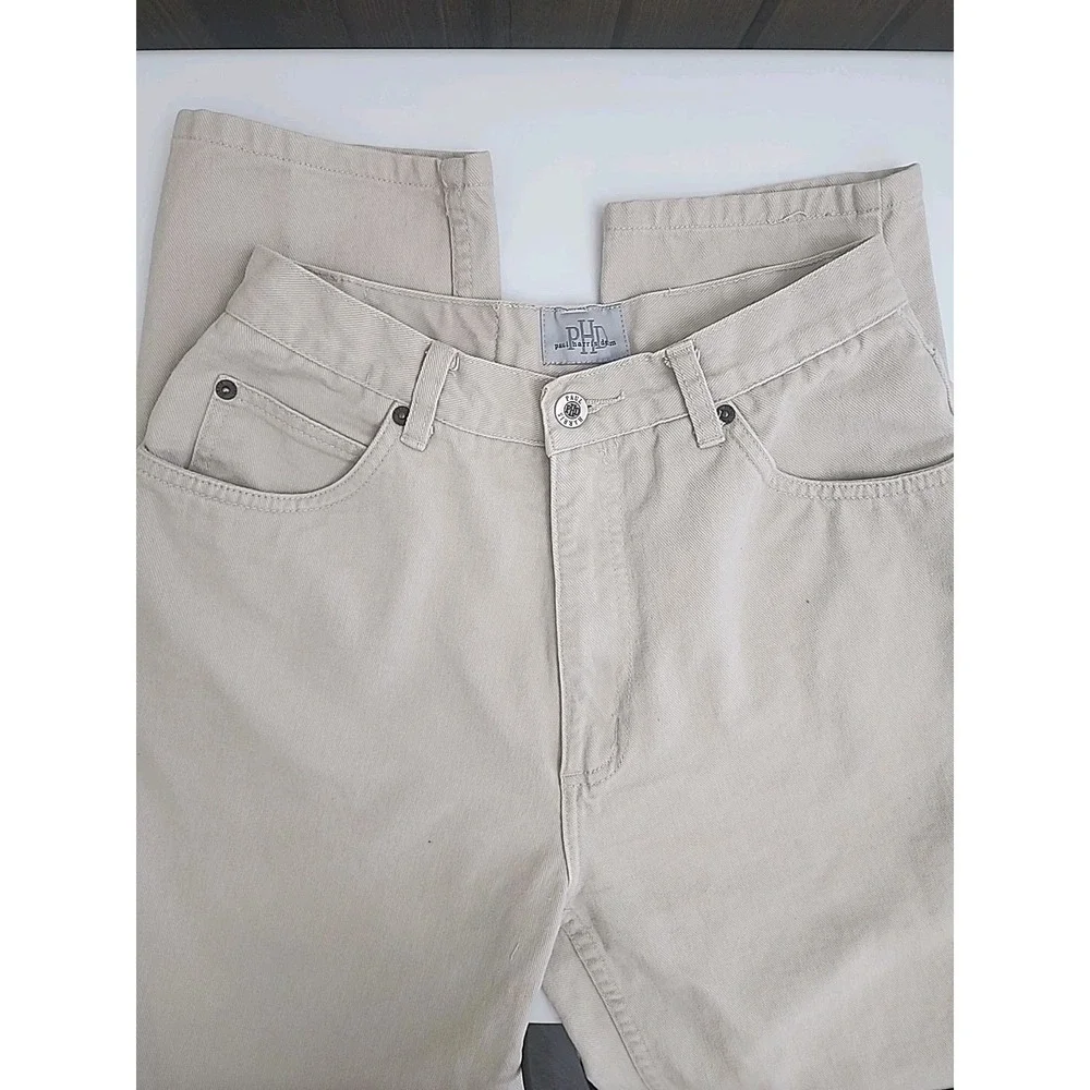 Paul Harris Womens Size 8 Vintage 100% Cotton Tan Jeans‎